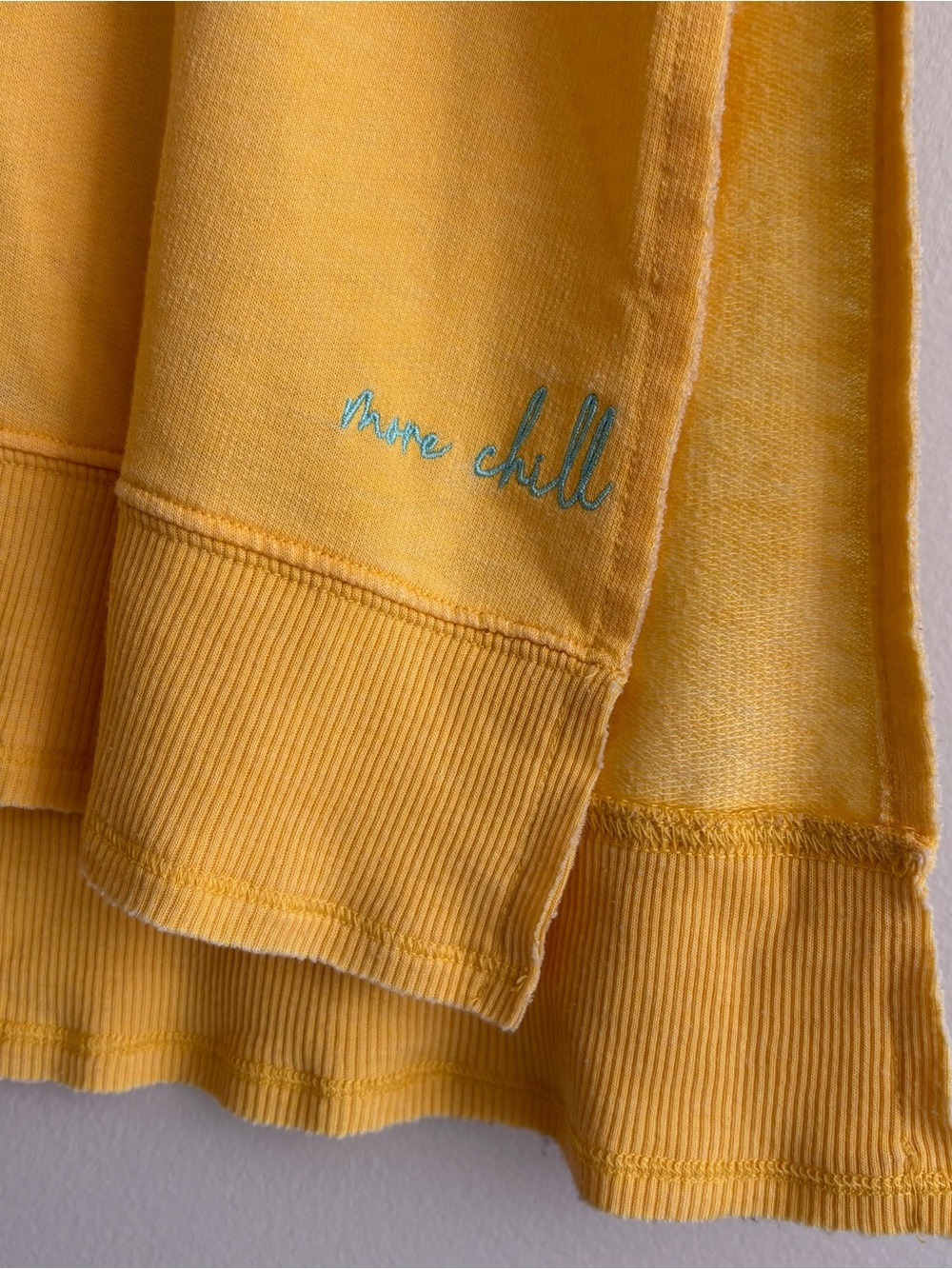 Free People Intimately Free Yellow Tank Top Size XS NWT Ribbed Hem Slit - Picture 2 of 6